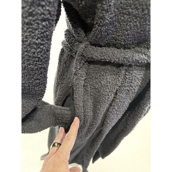 UGG Women's Lenny Robe II. Black chenille robe/cardigan - Picture 4 of 7